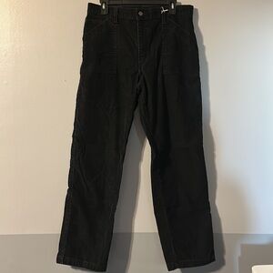 Levis Black Camp Pants